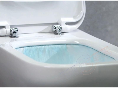 КОМПЛЕКТ: Ideal Standard Tesi T007901 Подвесной унитаз + Крышка тонкая дюропласт T352801