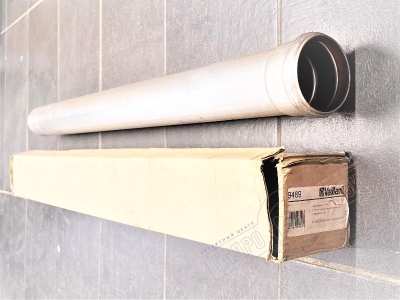 Труба DN80 дымохода \ воздухода, 1м алюминий Vaillant atr. 009489