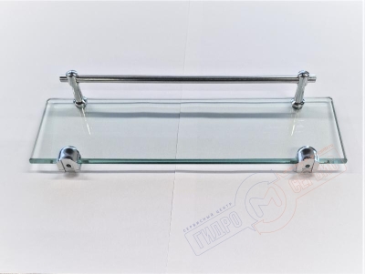 Полка 32*9см с круглым поручнем для душевой кабины HRC8080