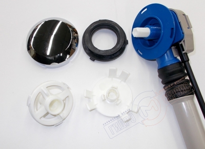 Слив-перелив GEBERIT UNIFLEX для больших ванн, удлинненный, хром