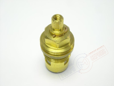 Кран-букса 1/2 180гр 18 шлицев керамическая для смесителя Zucchetti, 2017A 