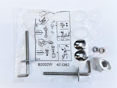 Крепление B3202W крышки / сидения унитаза Villeroy & Boch