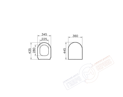 Integra Сиденье для унитаза VitrA 108-003-009 с микролифтом