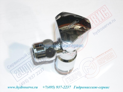 Угловой вентиль ручка E хром подключения смесителя раковины