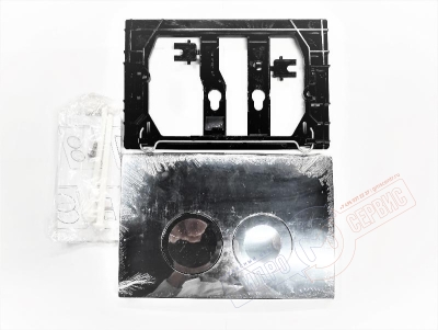 DELTA21 Клавишаслива инсталяции унитаза, хром GEBERIT