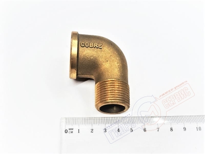 Уголок 3/4" ВР-НР Бронза COBRE