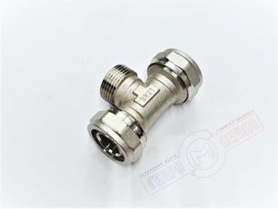 Тройник НР 32x1"x32 (ник.) PROFIT GH