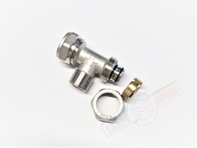 Тройник НР 26x3\4x26*3,0мм обжимной для металлопластиковой трубы 26*3,0мм PROFIT MPS GH GH109N260526