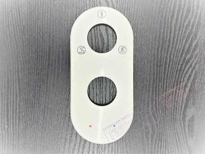 Накладка Белая монокомандного смесителя душевой кабины Jacuzzi CORNER 