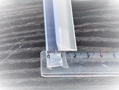 FRAME Нижний силиконовый уплотнитель 8мм двери Jacuzzi душевой кабины, Италия