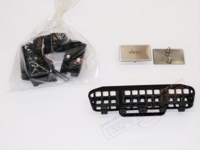 Комплект 686 Дизайн вставка душевого лотка VIEGA Advantix Vario, не полированный