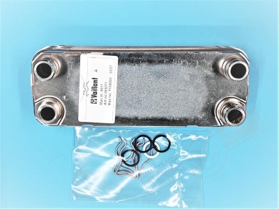 Теплообменник ГВС для котлов Vaillant 065088 (Оригинал)