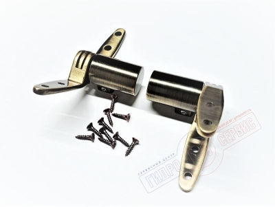 Петли-Крепления Бронза крышки-сидения с микролифтом унитаза GLOBO