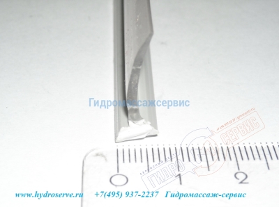 Силиконовый уплотнитель двери душевой кабины DEVON & DEVON