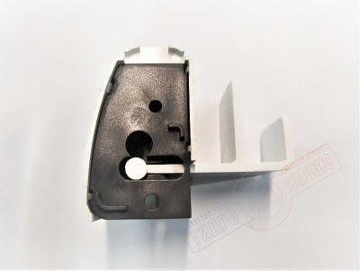 2002 Заглушка нижнего профиля шторки торцевая правая белая HUPPE