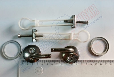 VILLEROY PURE STONE Крепление сидения-крышки унитаза