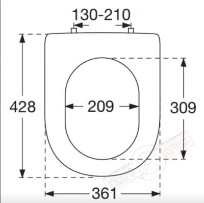 HOMMAGE Сиденье для унитаза Villeroy&Boch, Quick Release и Soft Closing