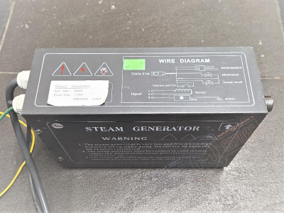 Парогенератор 3,0 kW душевой кабины с турецкой баней HUBER HX813-4 \ Aqualux (уценка)