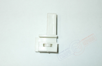 A-0735 Нижний крючок 30х53х16.9 двери APPOLLO, левый, белый 