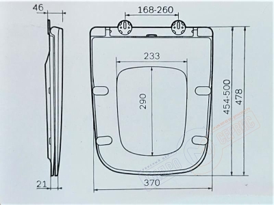 INSPIRE AM.PM Сиденье с микролифтом, быстросъемное