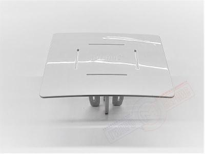 Крышка 062 Белая крадратная слива душевого поддона Huppe