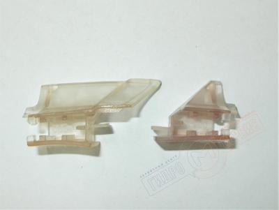 Промежуточно-концевая накладка силиконового уплотнителя двери Идеал Стандард DE LUXE