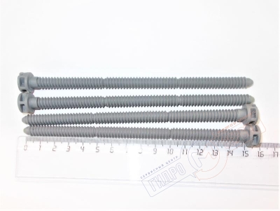 Комплект резьбовых стержней фиксации кнопки инсталяции