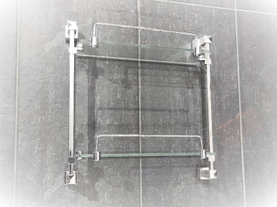 Полочка для косметических средств душевой кабины YMJ867 AQUALUX (уценка)