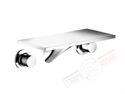 AXOR MASSAUD Излив 17см настенный для раковины 18112000