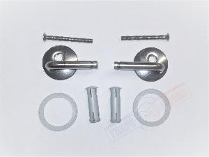 CENTURY  Крепление хром крышки-сидения унитаза Villeroy & Boch