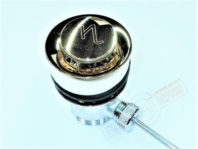 Донный клапан раковины, цвет - золото NICOLAZZI