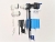 Клапан 3/8"-1/2" наполнения бачка унитаза Fillexor, пластиковый штуцер IZ Yapi