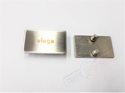 Дизайн вставки 406 матовый хром трапа душевого лотка Viega ADVANTIX VARIO