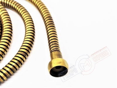 Душевой шланг G1/2"х1/2"  L=2m Бронза BZ, NICOLAZZI Душевой шланг G1/2"х1/2"  L=2m Бронза BZ, NICOLAZZI