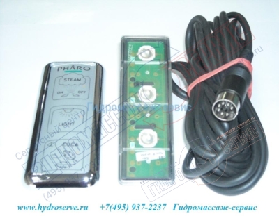 Пульт управления сауной душевой кабины PHARO-500/600, HANSGROHE 21893000