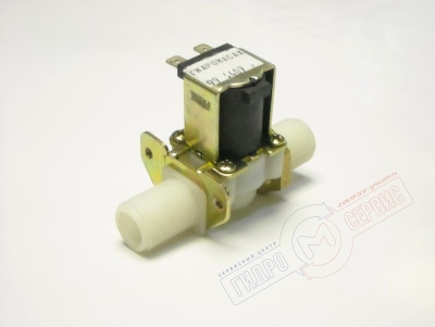 Клапан 1/2х1/2 12В наполнения парогенератора душевой кабины Aqualux \ Appollo \ Huber