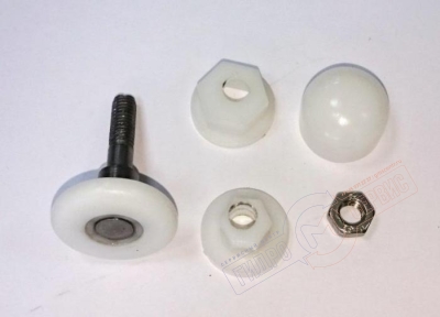 Ролик D=27мм двери душевой кабины Huber (Хубер)