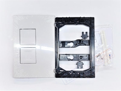 DELTA50 Кнопка слива инсталяции унитаза, двойной слив, GEBERIT