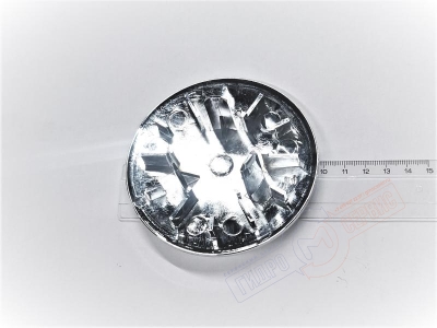 Крышка 96мм Хром сифона душевой кабины Appollo (уценка)