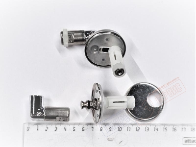 Микролифт Хром с креплением для крышки унитаза LUPI COPCEREVA2