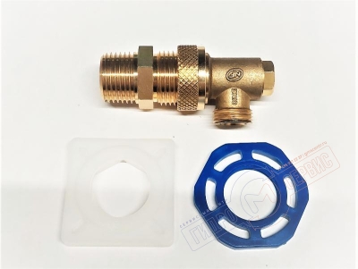 Угловой запорный вентиль смывного бачка 120 OLI