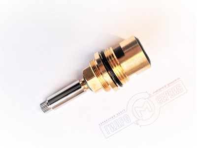 D&D, Кран букса 3/4 90гр ГВС керамическая 24шл