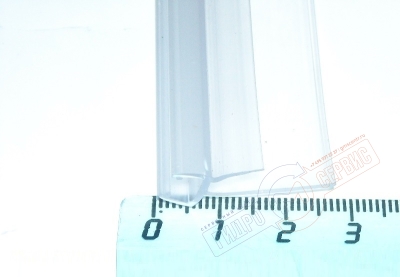 Нижний 5мм силиконовый уплотнитель 1м шторки Ideal Standard ограждения ванны 