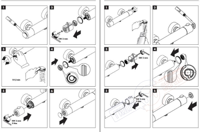  Ручка термостатического смесителя Хансгрое Ecostat