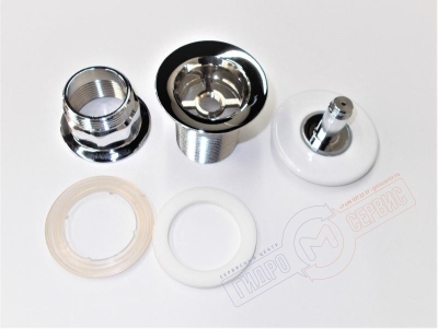 Донный клапан слива раковины Villeroy & Boch с клик-клак