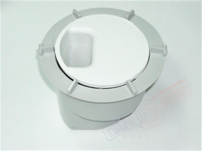 Сифон D=90mm Хром для поддона душевой кабины, Viega