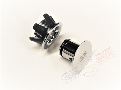 RETTANGOLO Накладка Хром декоративная перелива раковины Gessi