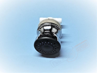 Форсунка D=50х50x35мм хром два штуцера душевой кабины Aqualux