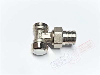 Клапан угловой стопорный с ручной балансировочной подстройкой 1/2"xM24x19 FIV Клапан угловой стопорный с ручной балансировочной подстройкой 1/2"xM24x19 FIV