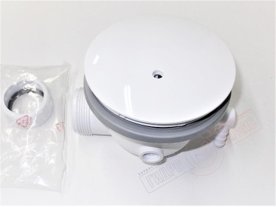 Flexa Thema белый сифон D=90mm душевой кабины Jacuzzi 